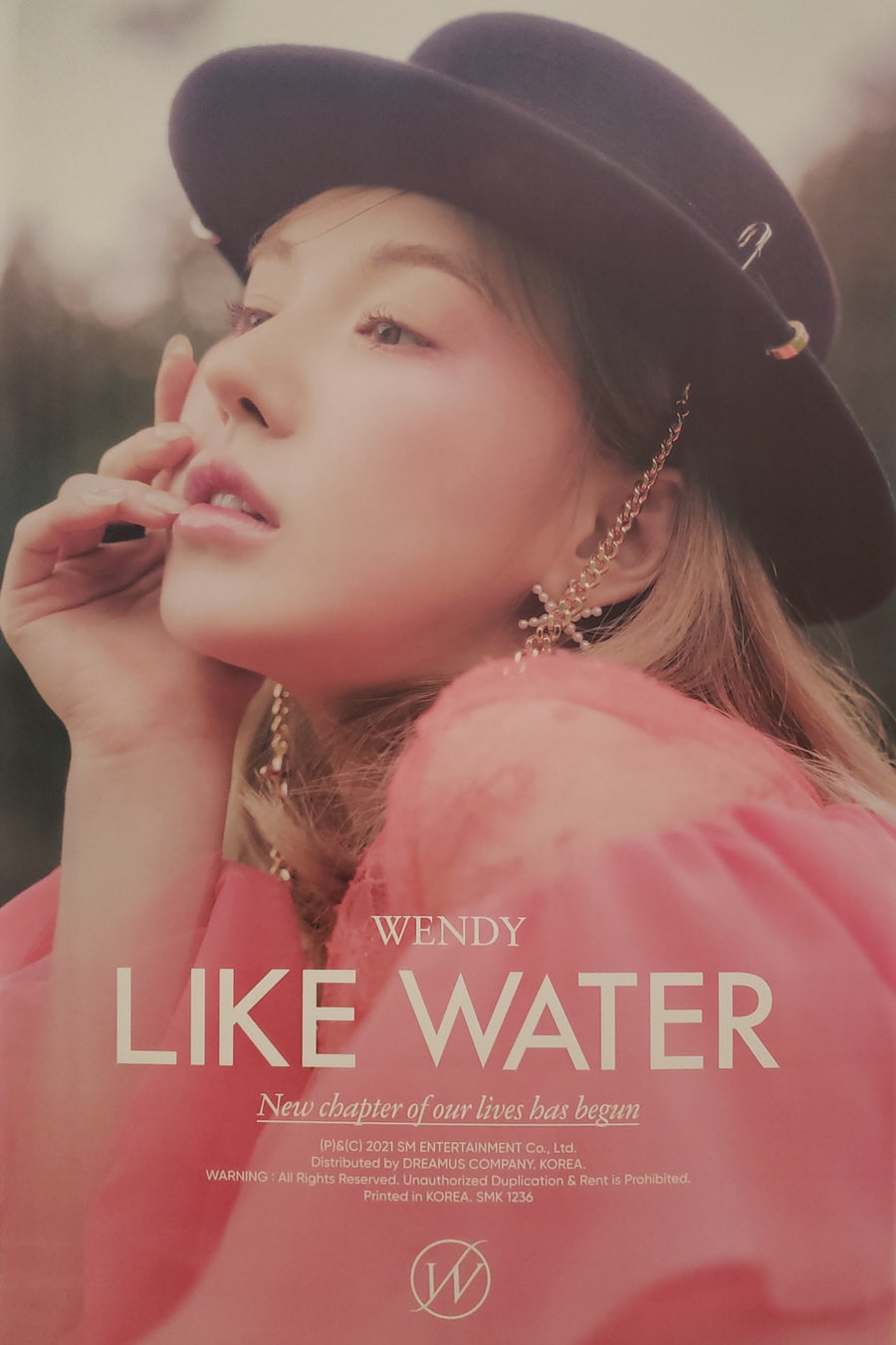 WENDY 1ST MINI ALBUM LIKE WATER Official Poster - Photo Concept 2