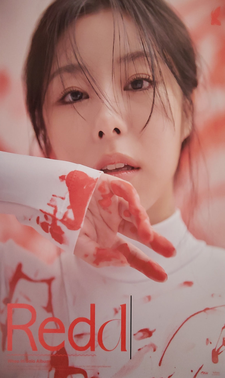 WHEE IN 1st Mini Album REDD Official Poster - Photo Concept 3