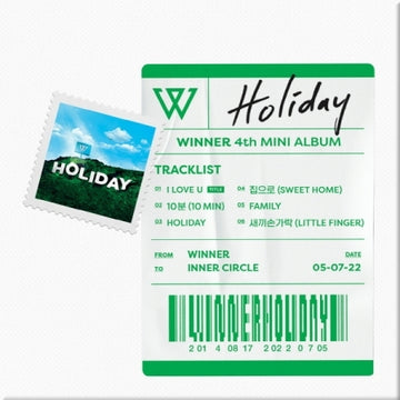 Winner 4th Mini Album - Holiday (Kit Album)