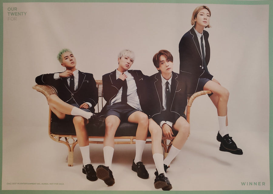 WINNER 2nd Single Album Our Twenty For Official Poster - Photo Concept 1