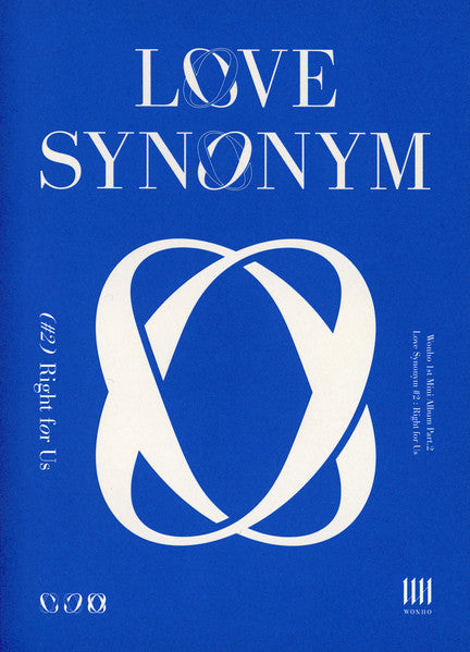 Wonho 1st Mini Album Part2 - Love Synonym 2. Right for Us – Choice