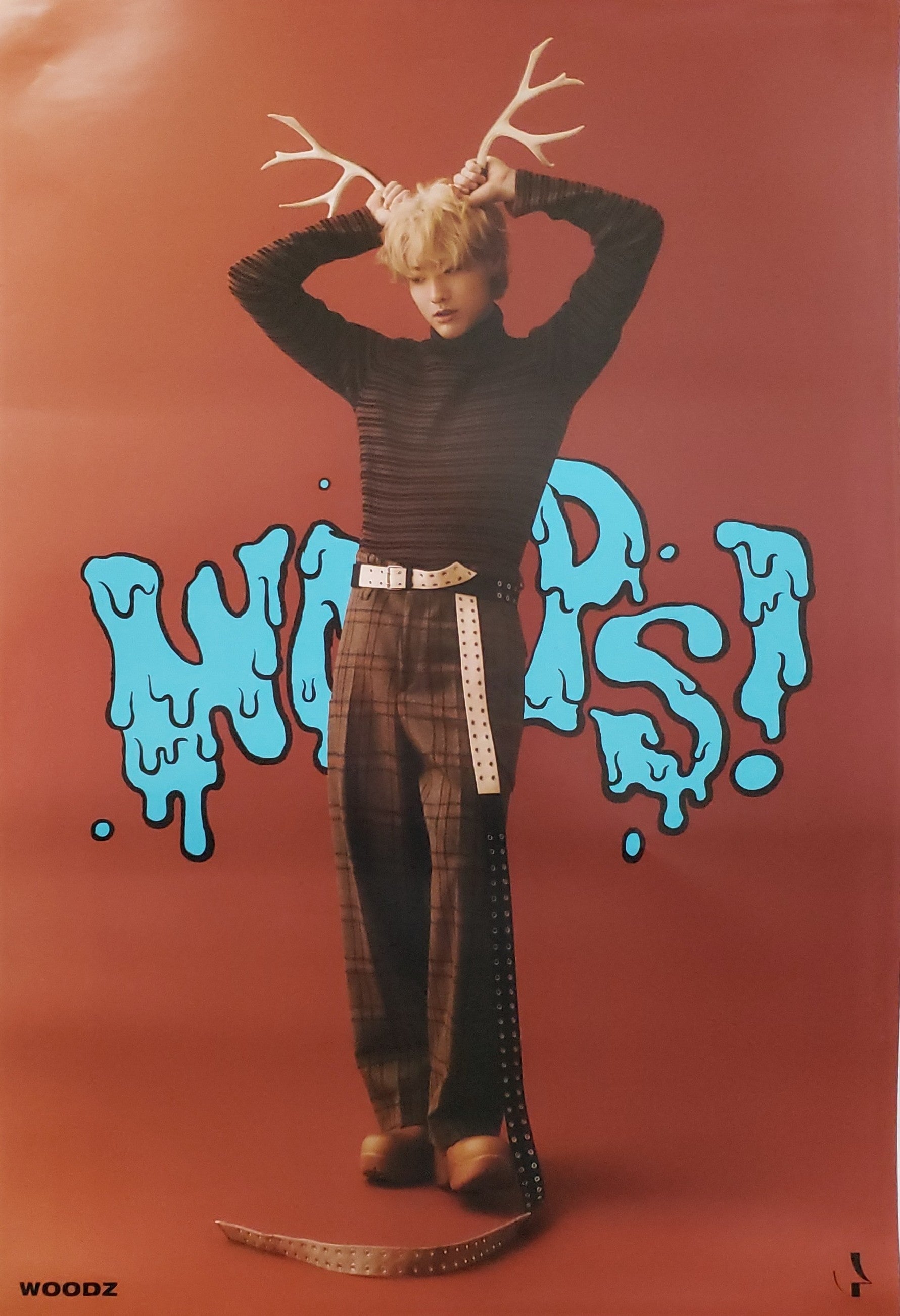 WOODZ 2nd Mini Album WOOPS! Official Poster - Photo Concept Love