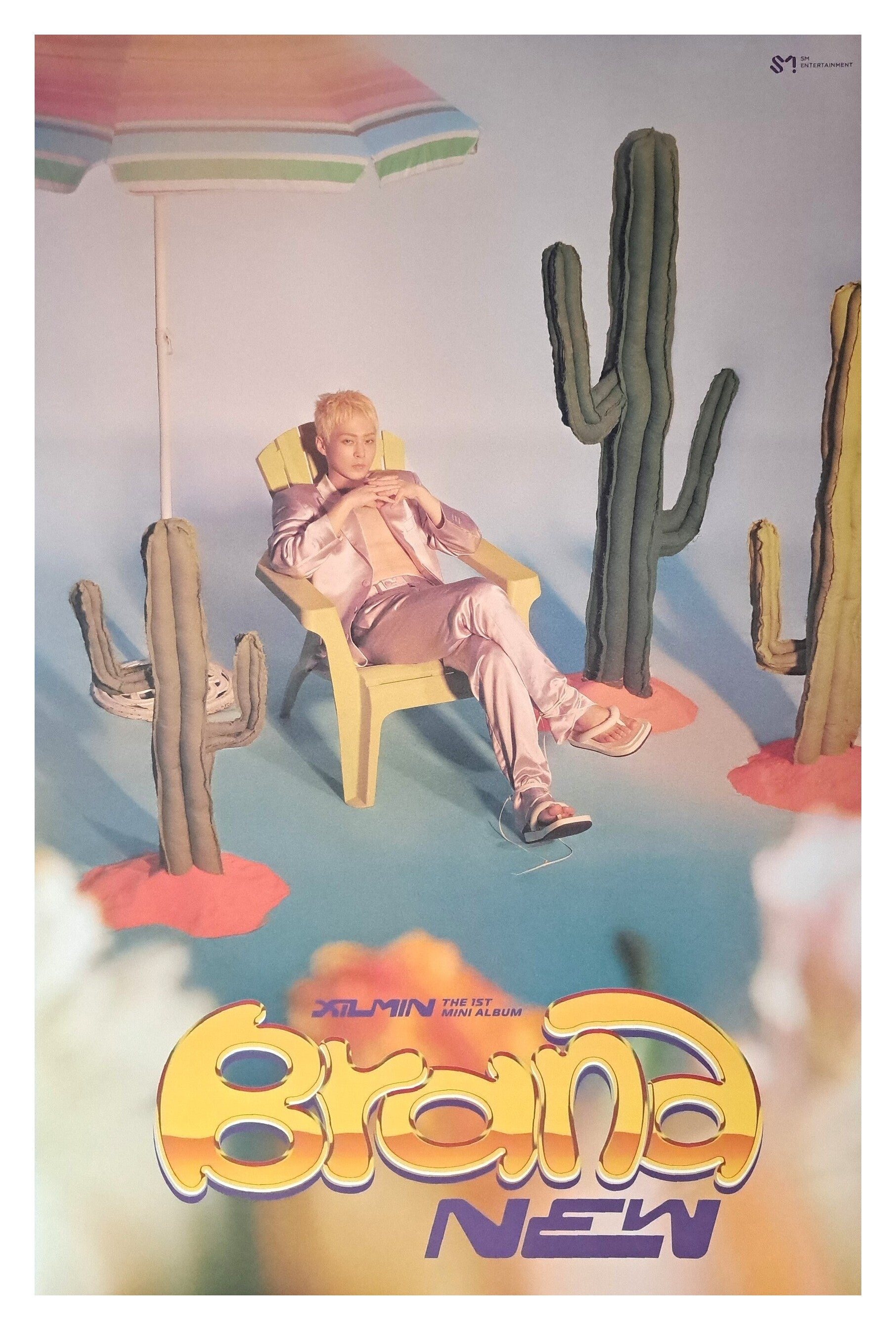 Xiumin 1st Mini Album Brand New (Digipack Ver.) Official Poster - Photo Concept 1