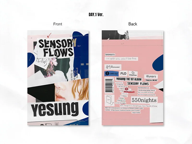 Yesung 1st Album - Sensory Flows