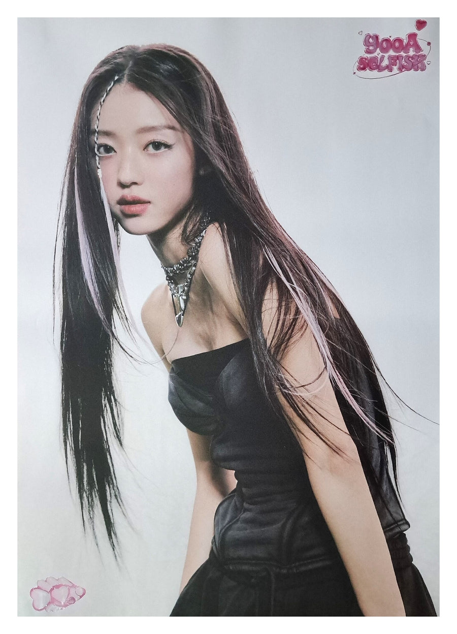 YooA 2nd Mini Album Selfish Official Poster - Photo Concept Fish