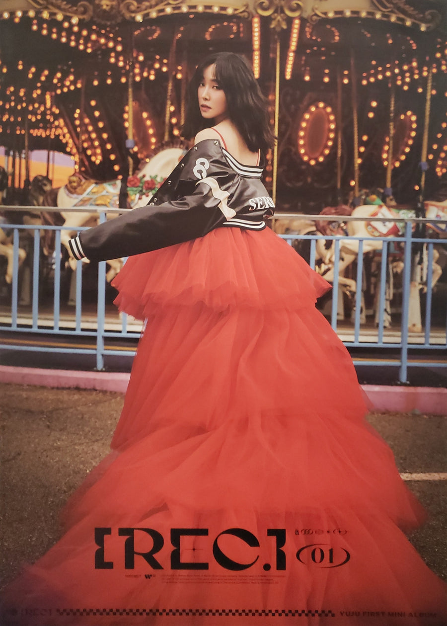 Yuju 1st Mini Album - Rec. Official Poster - Photo Concept Take 1