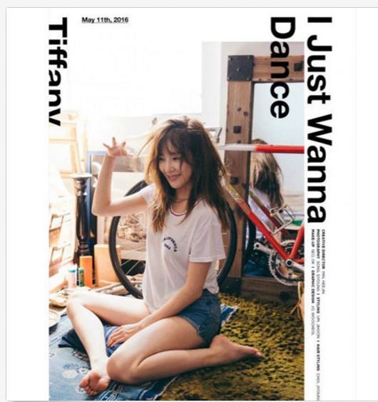  티파니 TIFFANY (SNSD/GIRLS&#39; GENERATION) 1ST MINI ALBUM  [I JUST WANNA DANCE]