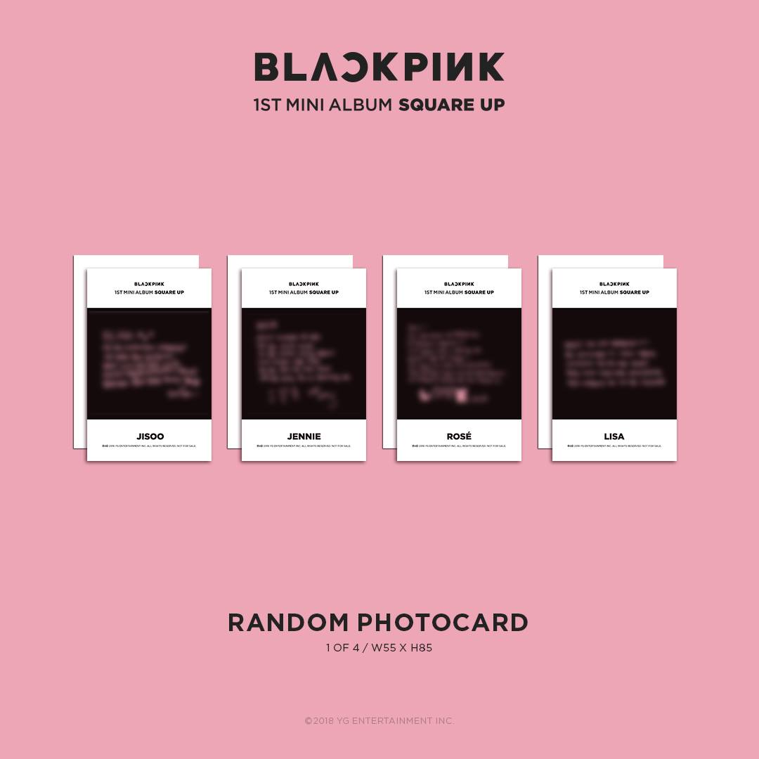 Blackpink 1st Mini Album - Square Up