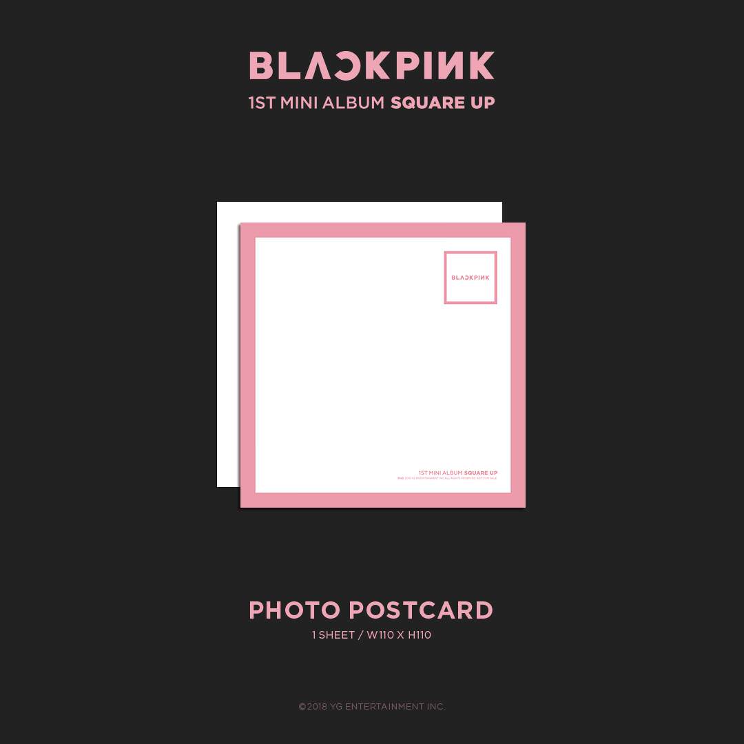 Blackpink 1st Mini Album - Square Up