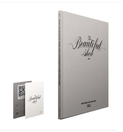  비스트 THE BEAUTIFULSHOW 2016 PHOTO BOOK & FANZ VIDEO CARD
