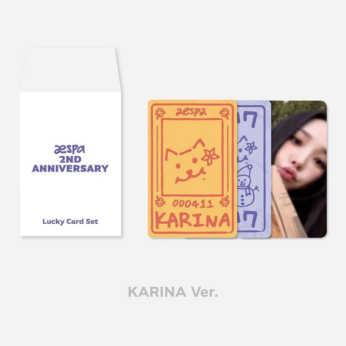 Aespa 2nd Anniversary Goods - Lucky Card Set