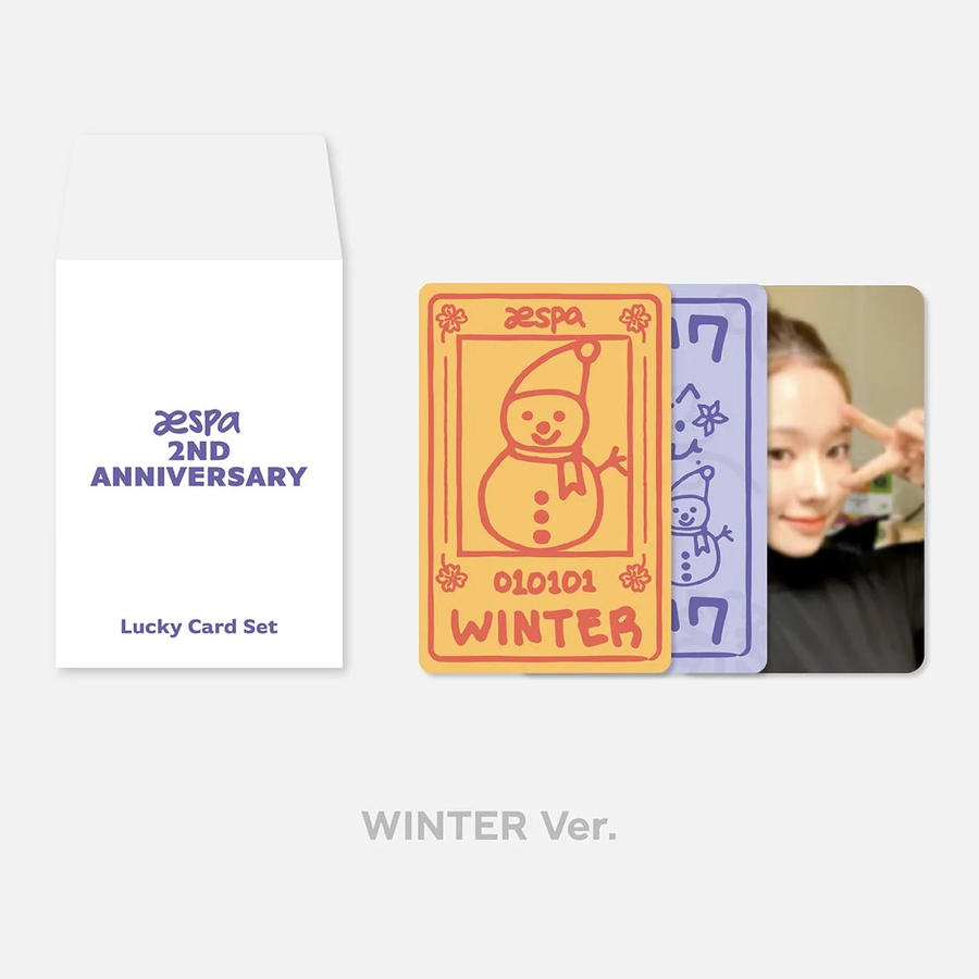 Aespa 2nd Anniversary Goods - Lucky Card Set