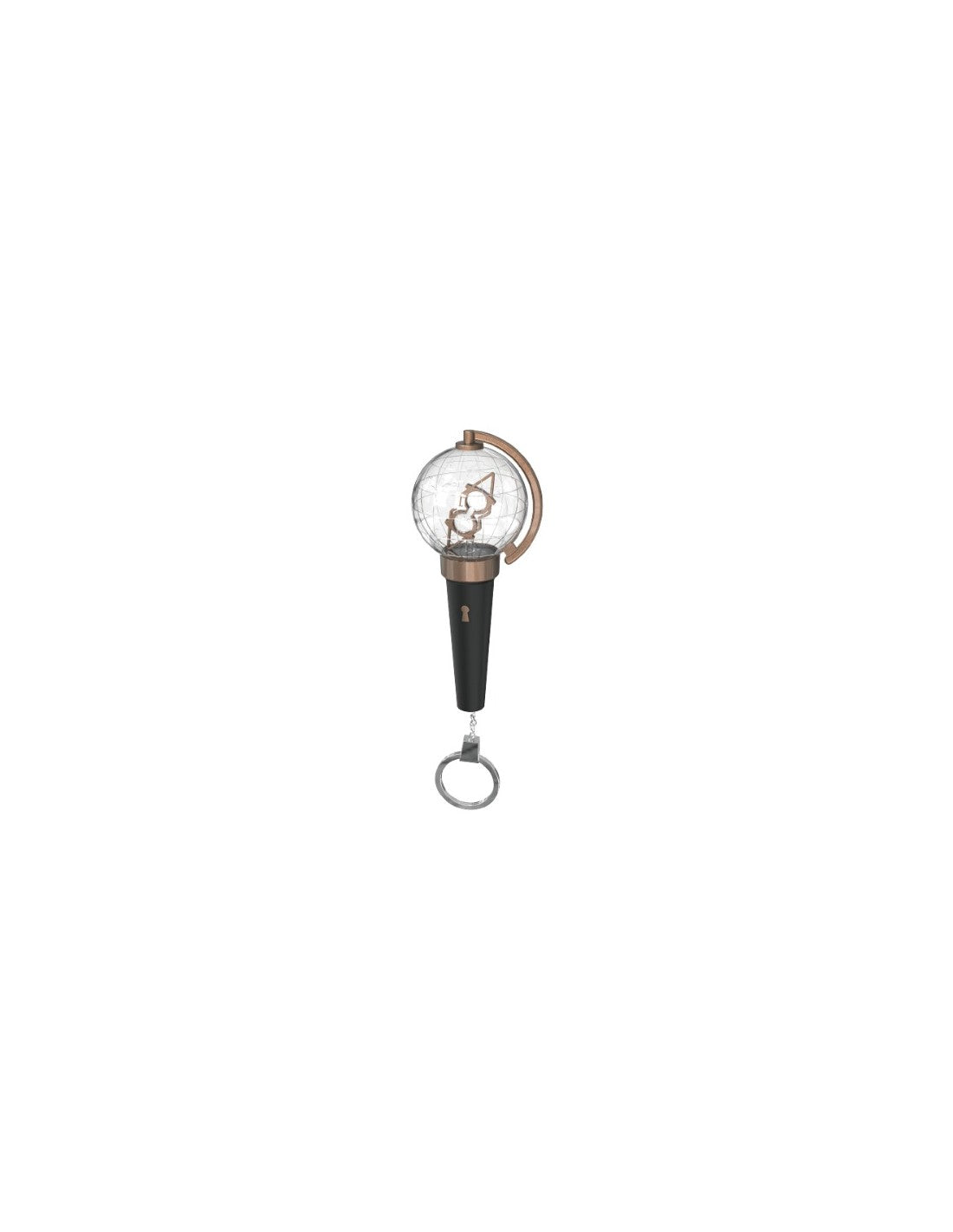 Ateez Official Light Stick Lightiny Keyring