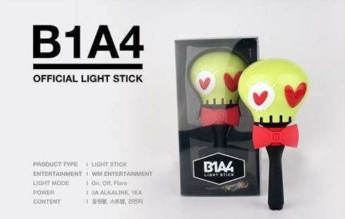  비원에이포 B1A4-Official Light Stick 