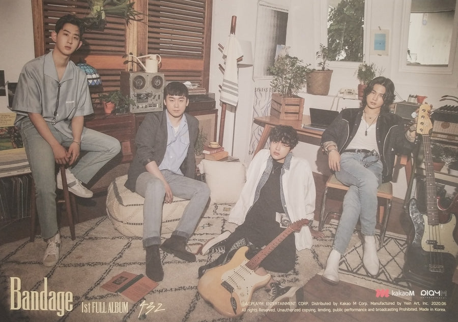 BANDAGE 1st Album 432 Official Poster - Photo Concept 1