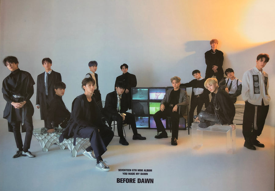 Seventeen 6th Mini Album You Made My Dawn Official Poster - Photo Concept Before Dawn