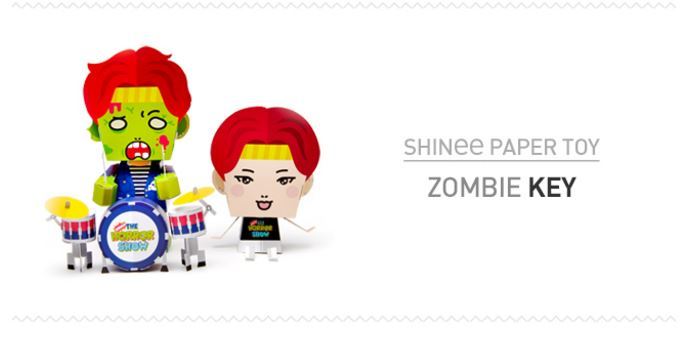 SHINee - Paper Toy Official [SHINee The Horror SHOW] (KEY)