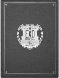 엑소 EXO - EXO's First Box (DVD) (4-Disc) (Limited Edition) (Korea Version)