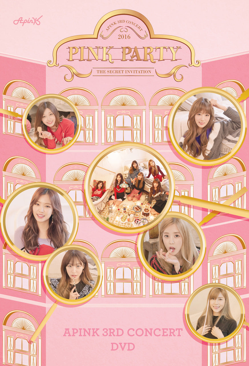 Apink 3RD CONCERT　PINK　PARTY　DVD Apink 3rd Concert Pink Party DVD – Choice Music LA