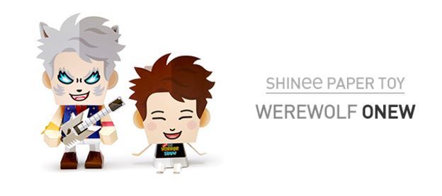 SHINee - Paper Toy Official [SHINee The Horror SHOW] (ONEW)