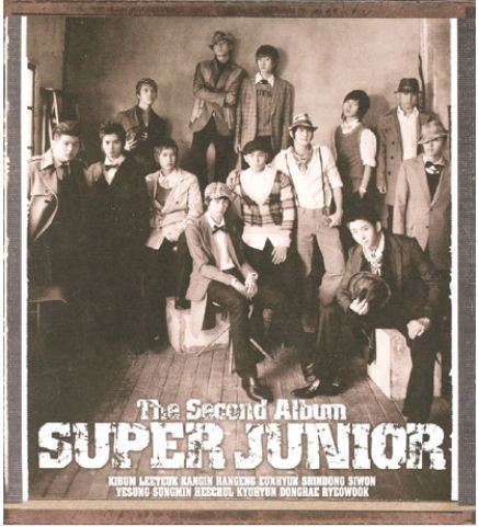 슈퍼주니어 Super Junior  THE SECOND ALBUM [Repackage] 