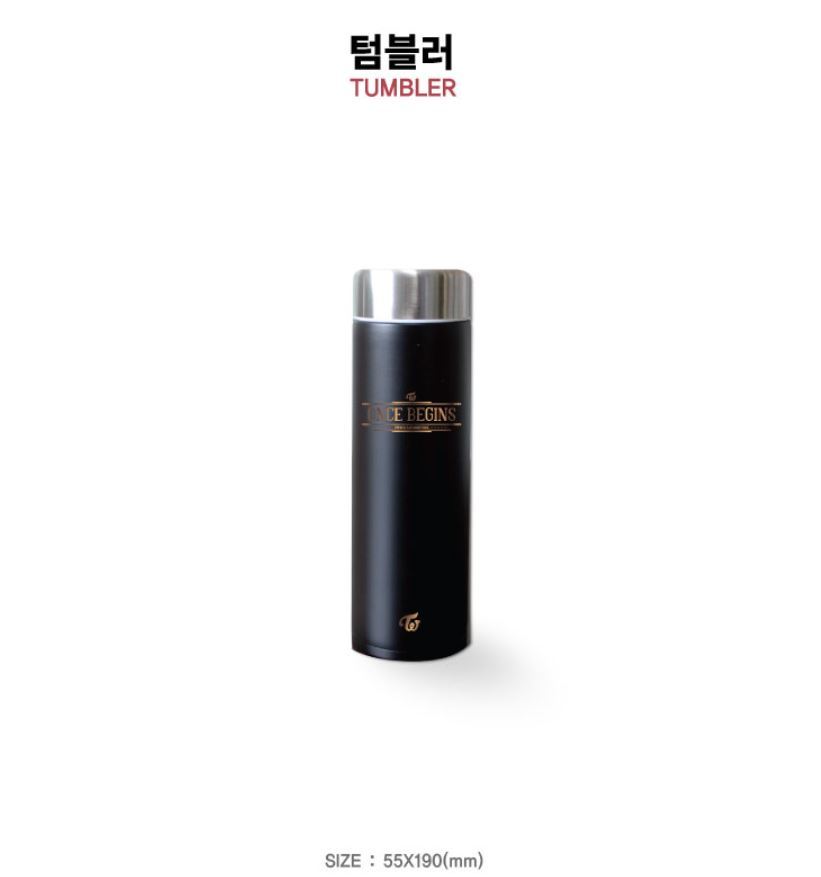  TWICE (트와이스) - Tumbler  ONCE BEGINS OFFICIAL MD