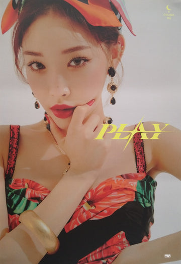 CHUNG HA 1st Single Album Maxxi Single Official Poster - Photo Concept 1