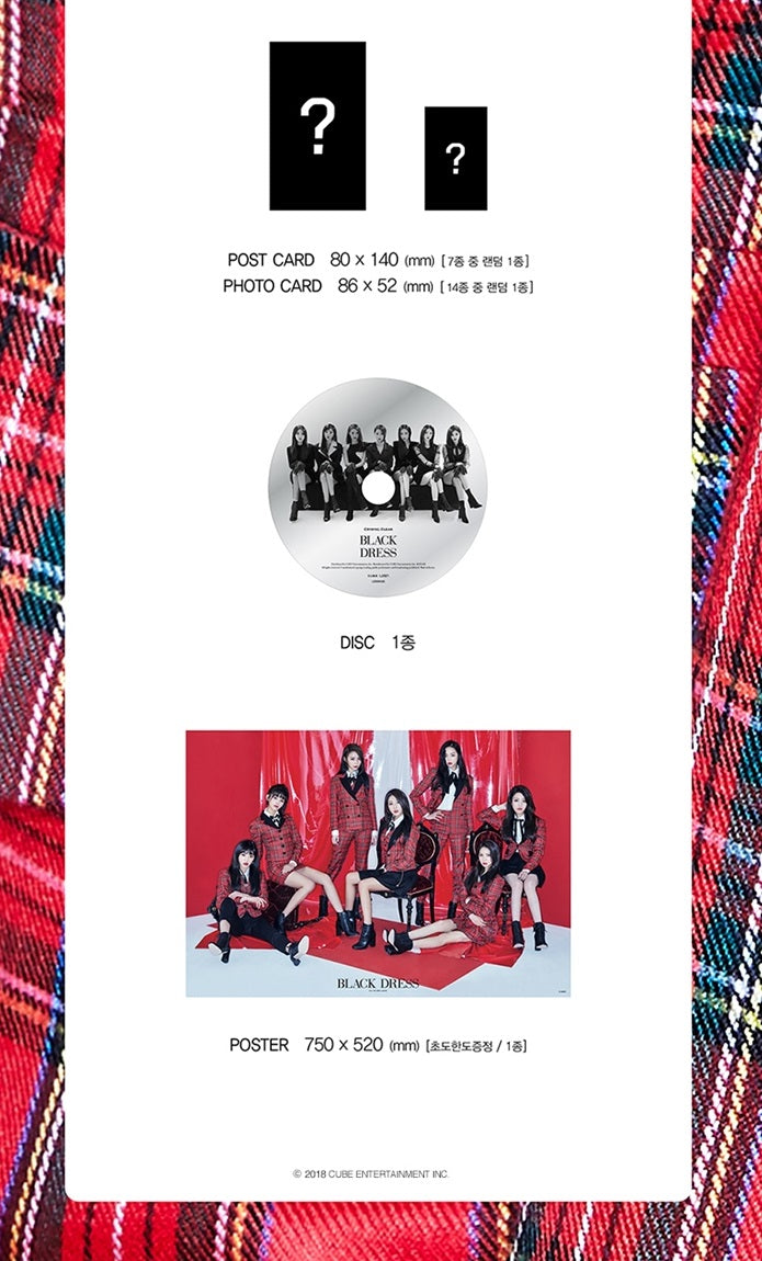 CLC 7th Mini Album - Black Dress