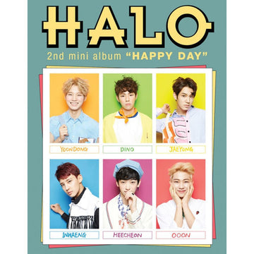   헤일로 HALO - 2nd Mini Album [HAPPY DAY] CD
