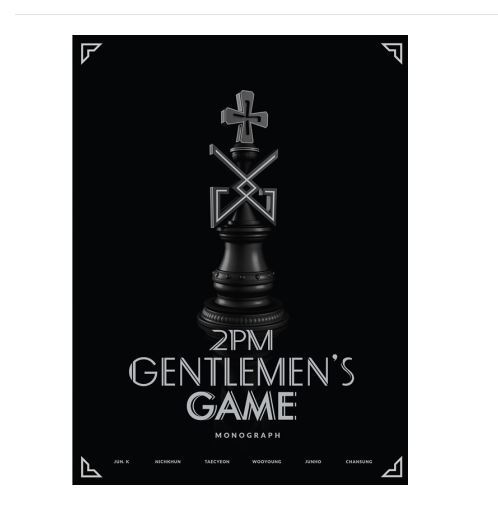  투피엠  2PM GENTELMEN’S GAME MONOGRAPH (Limited Edition)