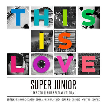 SUPER JUNIOR(슈퍼주니어) - VOL. 7th Special Edition THIS IS LOVE [Random Cover]