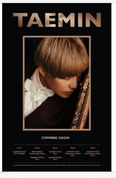 태민 TAEMIN (SHINEE)- [PRESS IT] 1st Album