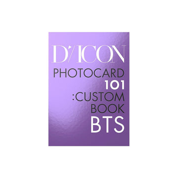 D-ICON BTS Photocard 101 : Custom Book