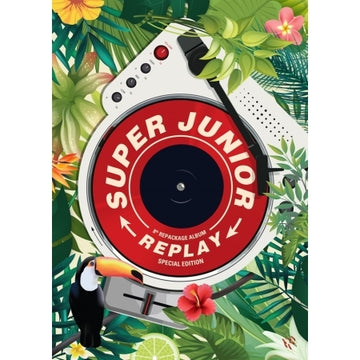 Super Junior 8th Album Repackage - Replay Kihno Kit