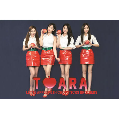 티아라 T-ara - Little Apple with Chopsticks Brothers 