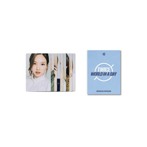TWICE 2020 World in A Day Official Merchandise  - Lenticular Photocard Set
