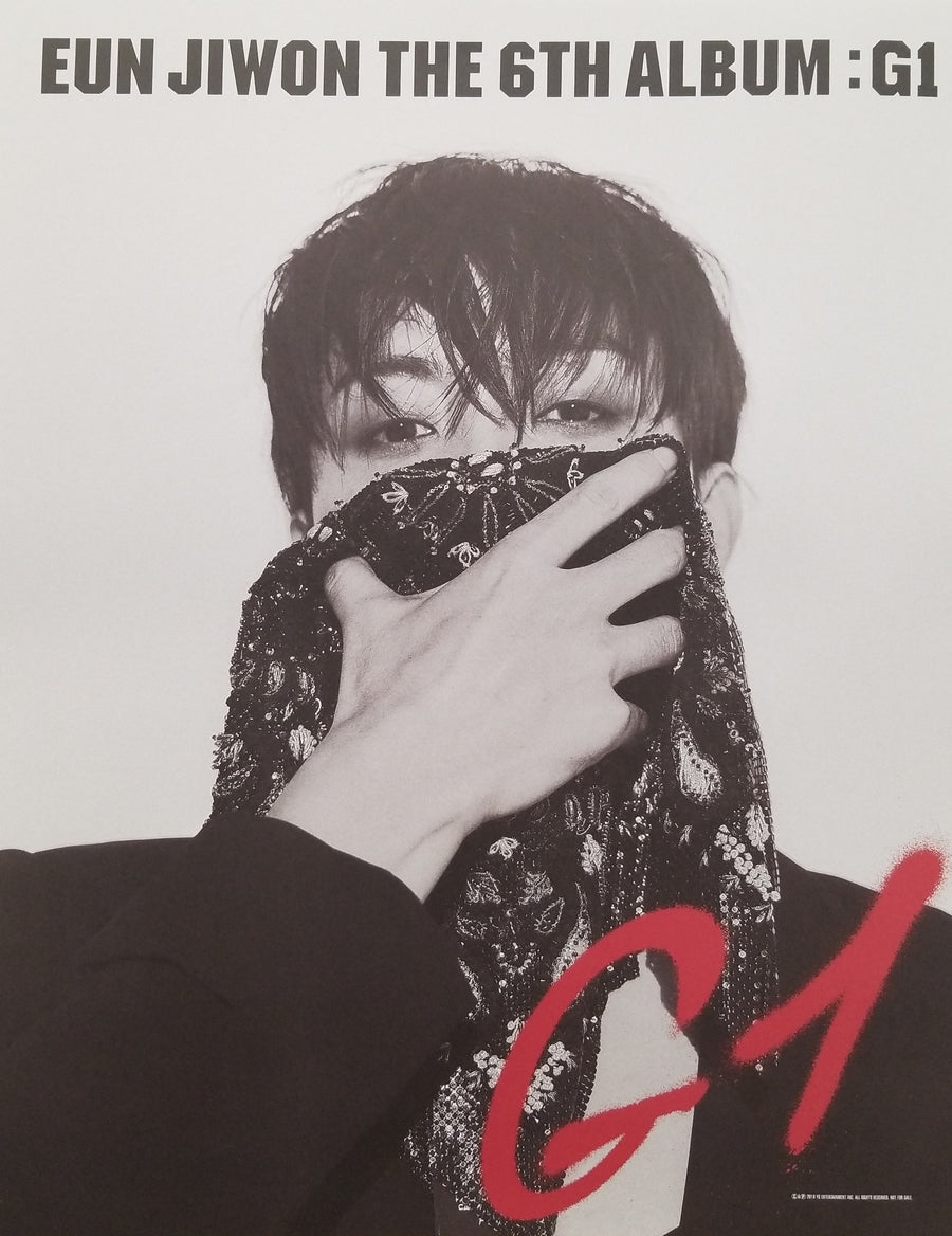 Eun Jiwon The 6th Album : G1 Official Poster - Photo Concept 1