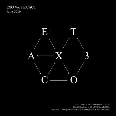 EXO 3rd Album - EX&#39;ACT (Chinese Ver.)
