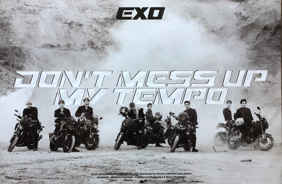 Exo 5th Album [Don't Mess Up My Tempo] Official Poster - Allegro Version