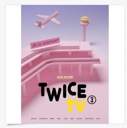   트와이스 TWICE - TWICE TV3  3DVD (Limited Edition)