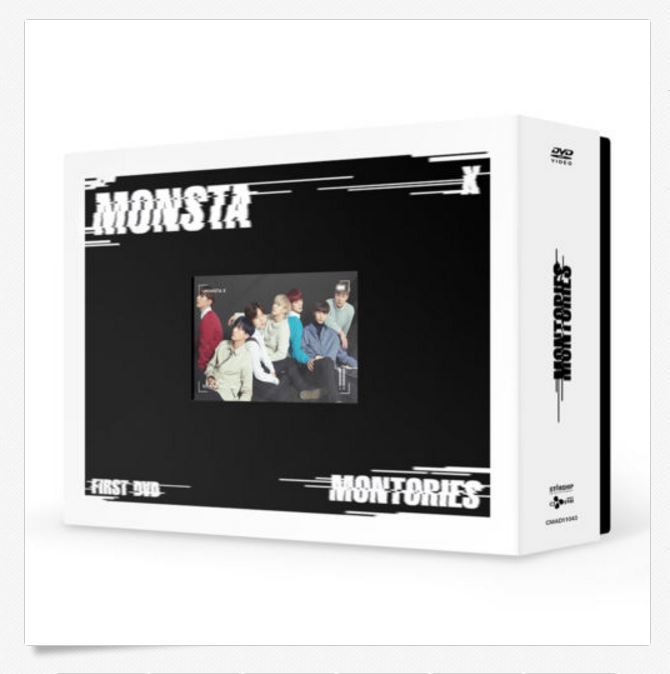 몬스타엑스 MONSTA X - 1st DVD [MONTORIES] 3Disc
