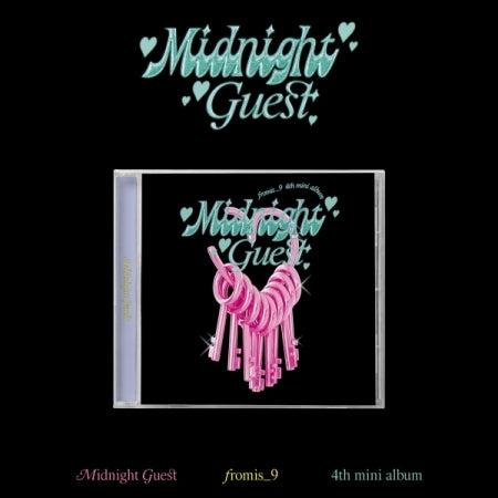 Fromis_9 4th Mini Album - Midnight Guest (Jewel Case Version) (Random Version)