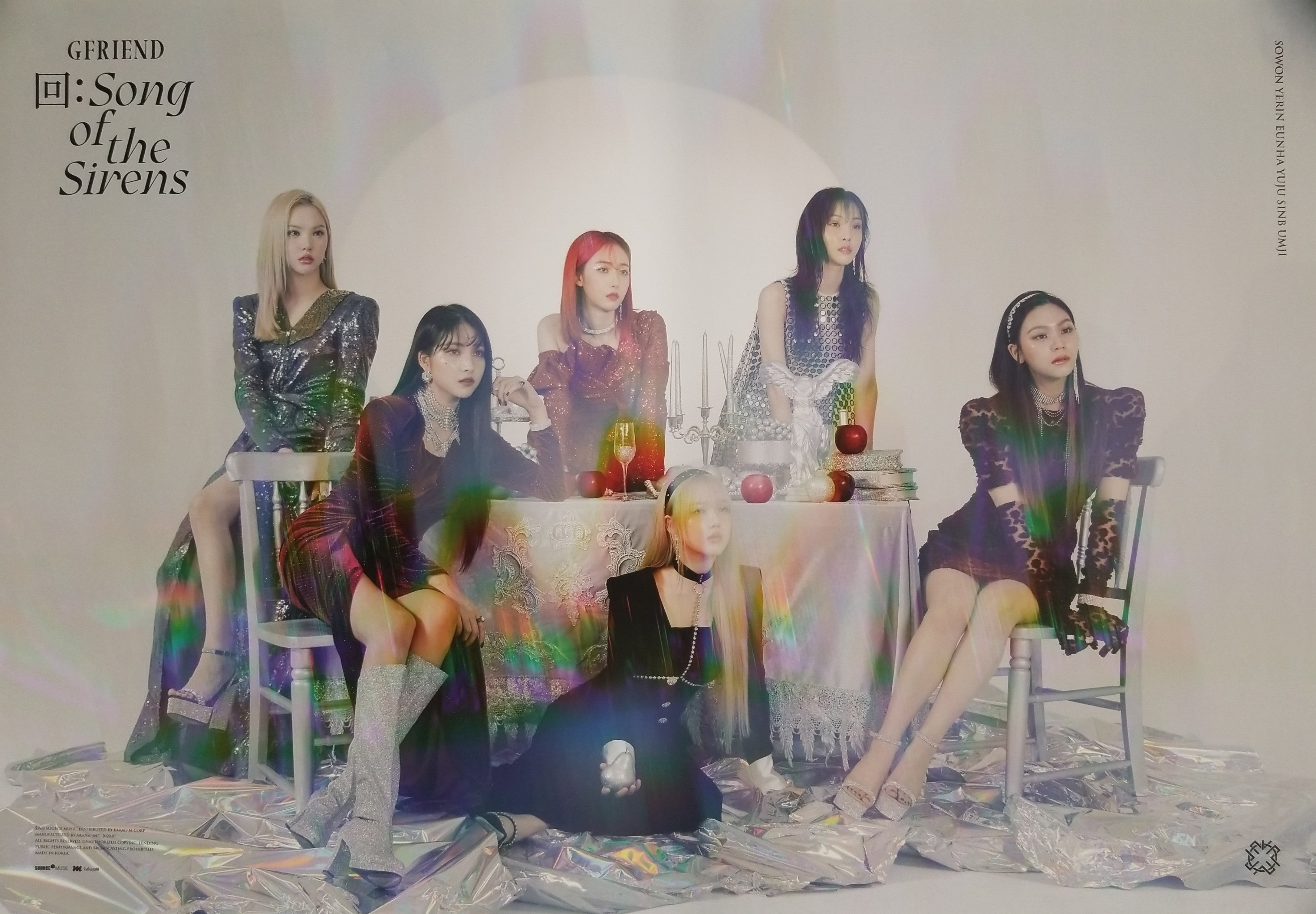 GFRIEND Album 回:Song of the Sirens Official Poster - Photo