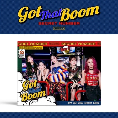 Secret Number 2nd Single Album - Got That Boom