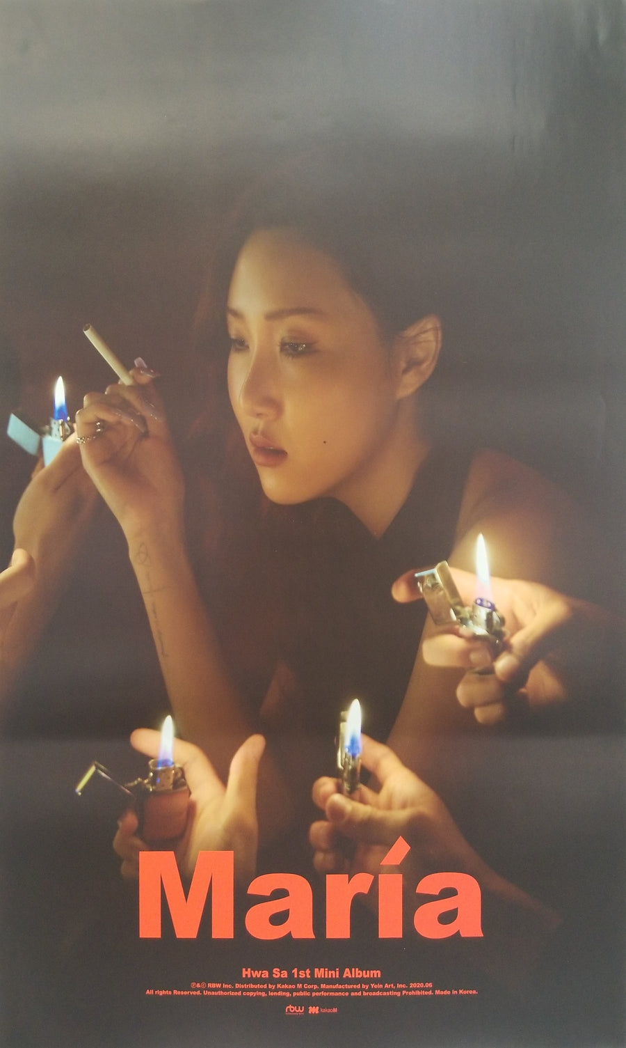 HWASA 1st Mini Album MARIA Official Poster - Photo Concept 3