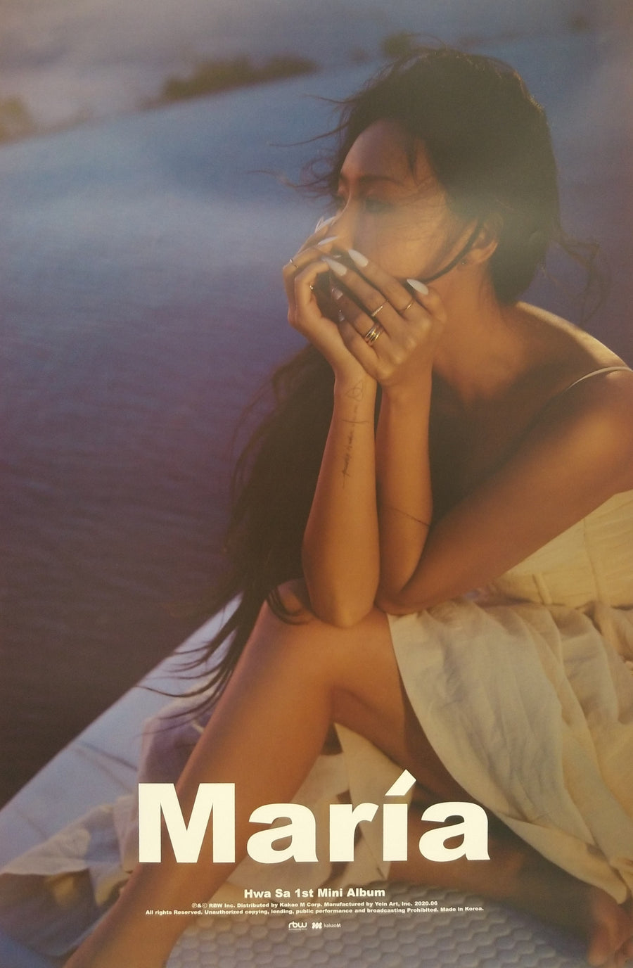 HWASA 1st Mini Album MARIA Official Poster - Photo Concept 2