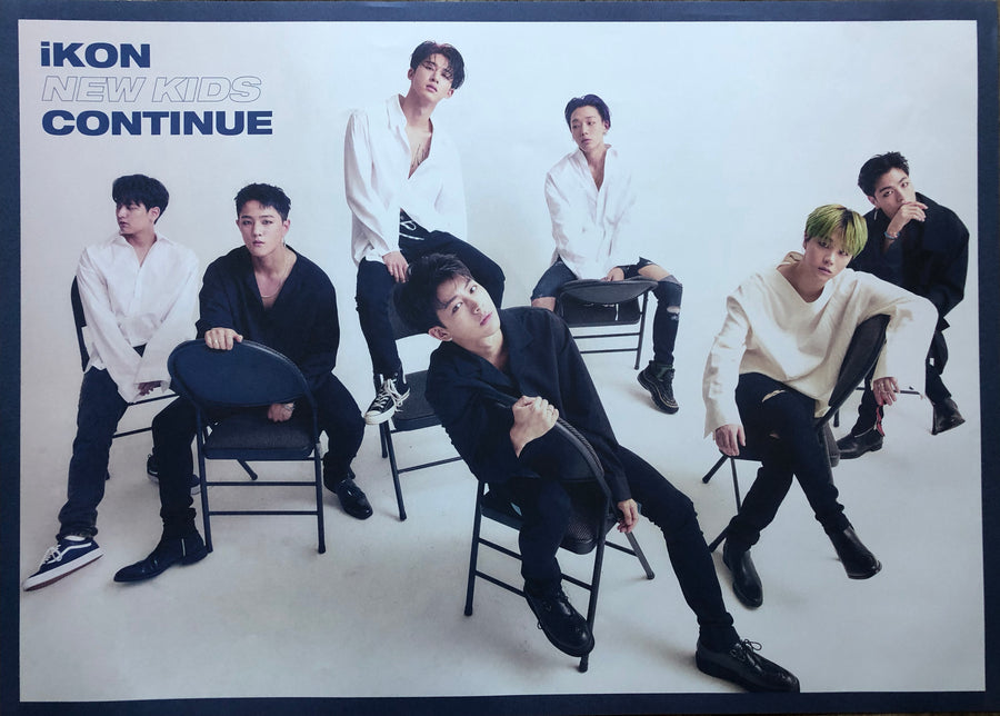 iKON Mini Album New Kids: Continue Official Poster - Photo Concept 1