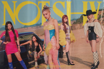 ITZY Album Not Shy Official Poster - Photo Concept A