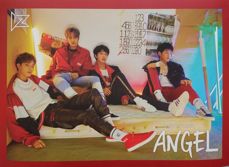 IZ 2nd Single Album Angel Official Poster - Photo Concept 1