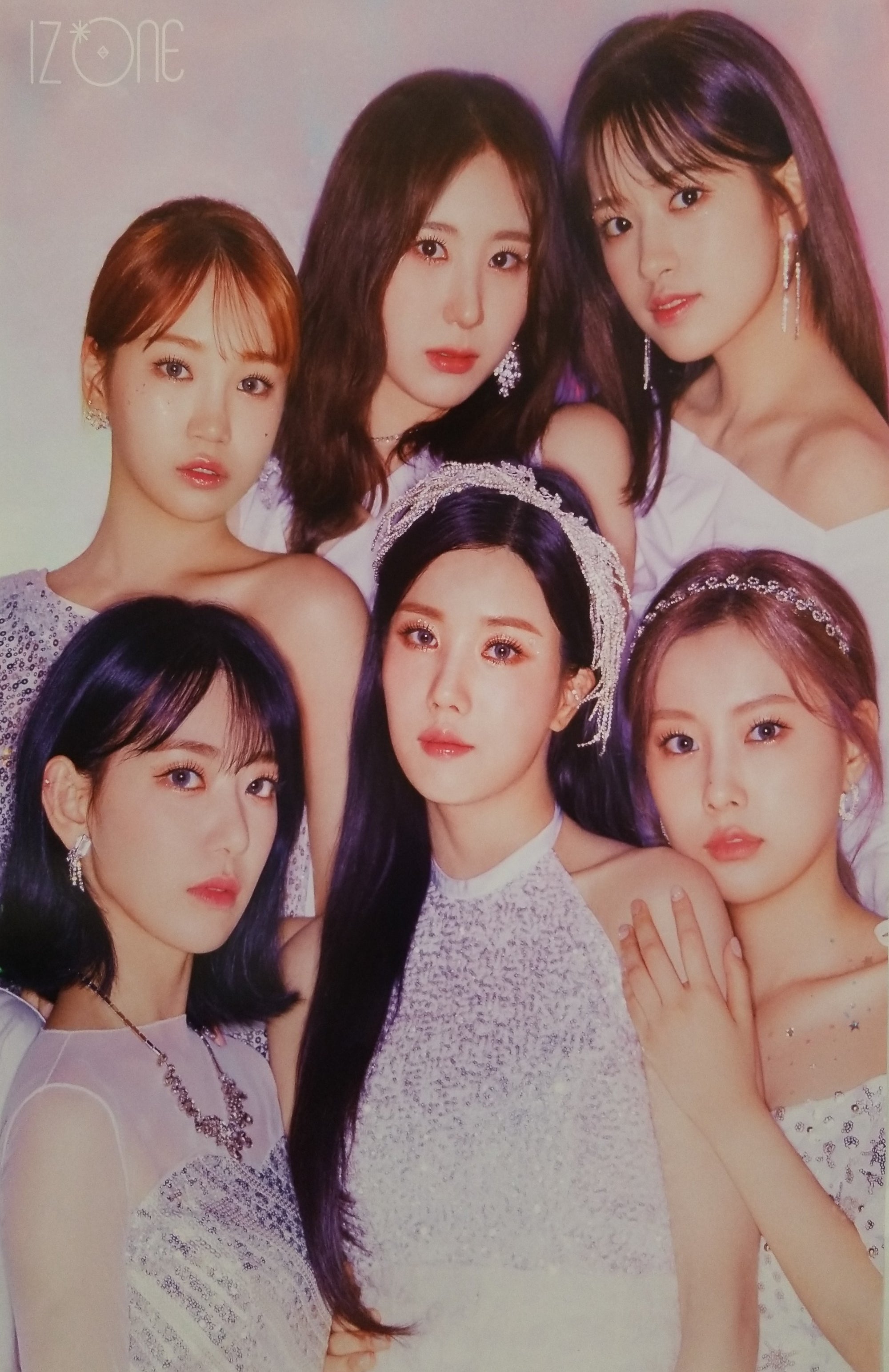 IZ*ONE 3rd Mini Album ONEIRIC DIARY Official Poster - Photo Concept Unit B
